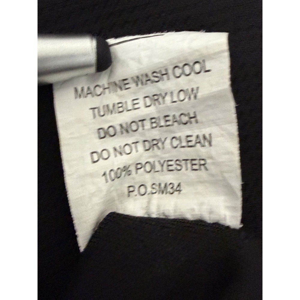 Smitty Men's Black Polo Short Sleeve Shirt Size Large - Picture 8 of 9